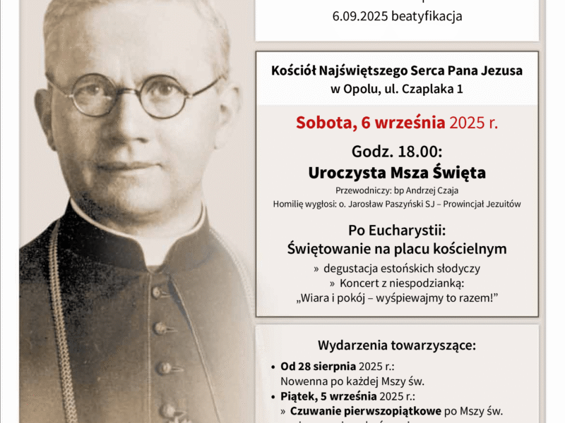 Dziękczynienie za beatyfikację bł. abpa Eduarda Profittlicha SJ